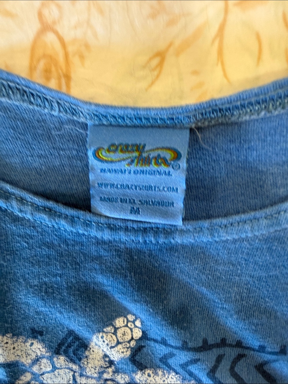Crazy Shirts Blue Hawaii Dyed Turtle Tee - Picture 4 of 7